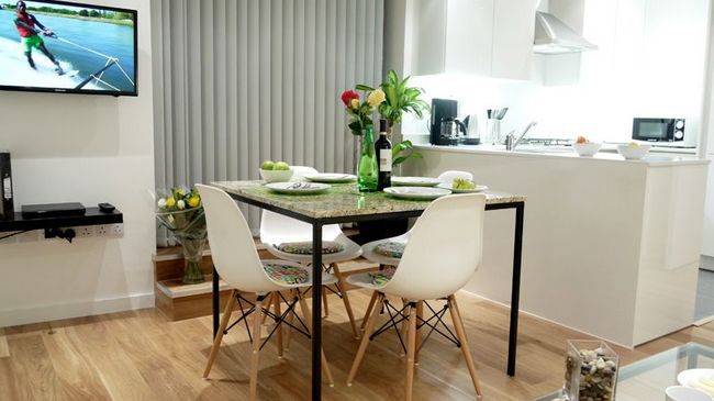 Old Town Apartments Londres Restaurante foto